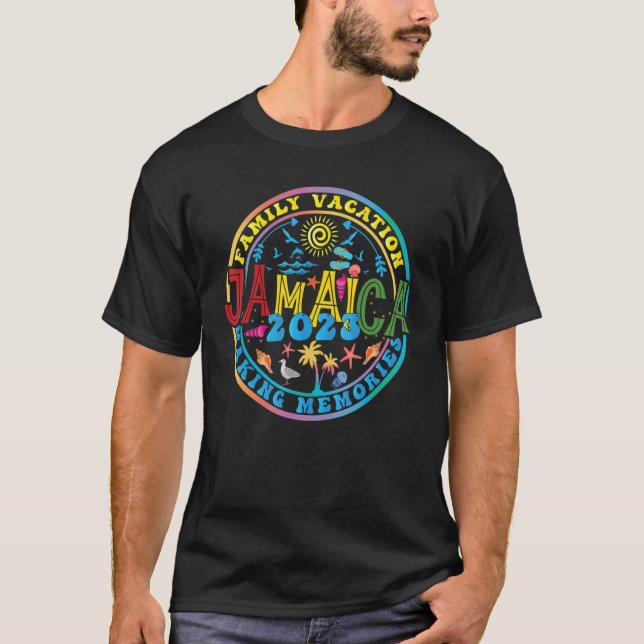 Jamaica Family Vacation 2023 Group Matching Jamaic T-Shirt (Vorderseite)