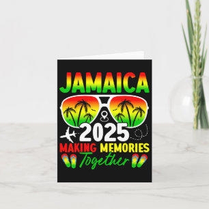 Jamaica Family Wiedersehen 2025 Erinnerungen Vacat Karte