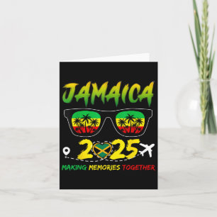 Jamaica Family Wiedersehen 2025 Erinnerungen Vacat Karte