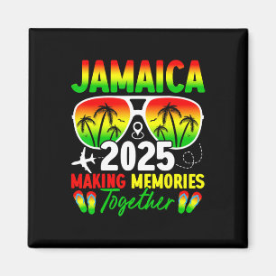 Jamaica Family Wiedersehen 2025 Erinnerungen Vacat Magnet