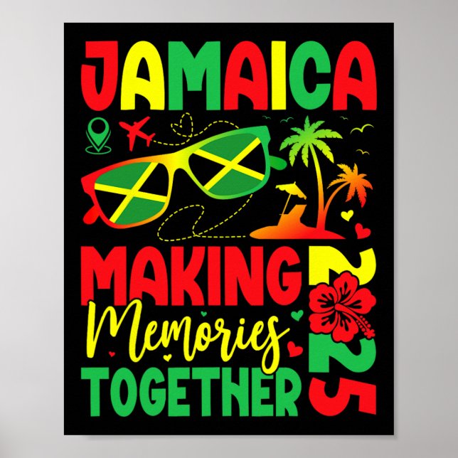 Jamaica Family Wiedersehen 2025 Erinnerungen Vacat Poster (Vorne)