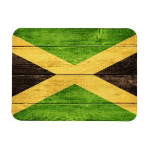 Jamaica Flag Island - Proud Jamaicans - Magnet