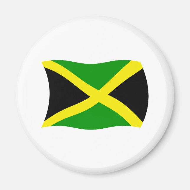 Jamaica Flag Magnet (Vorne)