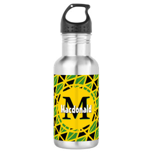 JAMAICA FLAG Patriotic Personalisiert Edelstahlflasche