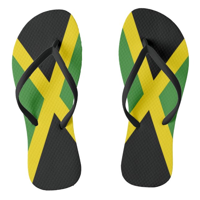 Jamaica Flag - Proud Jamaicans - Flip Flops (Fußbett)