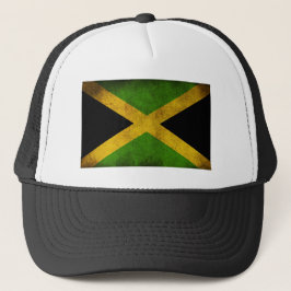 Jamaica Flag - Proud Jamaicans - Rasta Cap Truckerkappe
