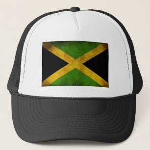 Jamaica Flag - Proud Jamaicans - Rasta Cap Truckerkappe