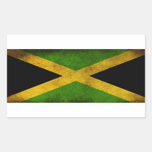 Jamaica Flag - Proud Jamaicans - Rasta Sticker