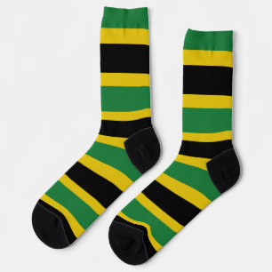 Jamaica Flag Proud Jamaicans Roots Socks Socken
