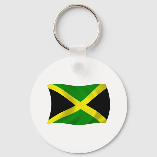 Jamaica Flag Schlüsselanhänger (Vorderseite)