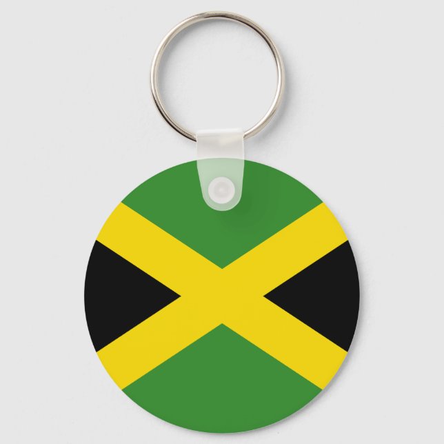 Jamaica Flag Schlüsselanhänger (Vorderseite)