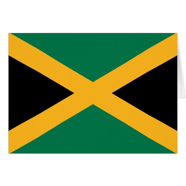 Jamaica-Flagge (Vorderseite (Horizontal))