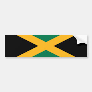 Jamaica-Flagge Autoaufkleber