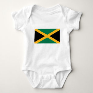 Jamaica-Flagge Baby Strampler