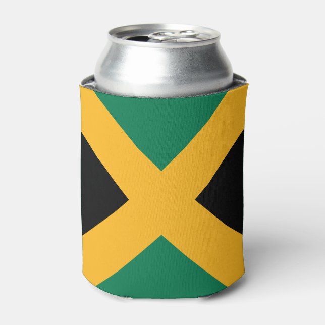 Jamaica-Flagge Dosenkühler (Kanne Vorderseite)