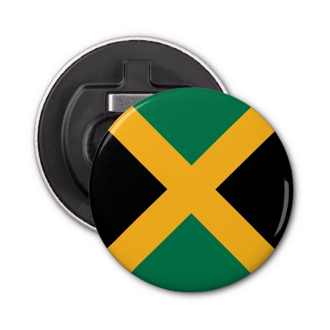 Jamaica-Flagge Flaschenöffner (Vorderseite)