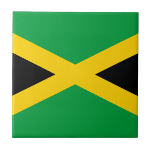 Jamaica-Flagge Fliese
