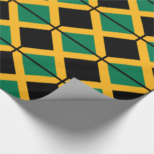 Jamaica-Flagge Geschenkpapier