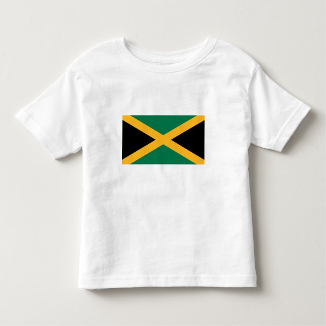 Jamaica-Flagge Kleinkind T-shirt (Vorderseite)