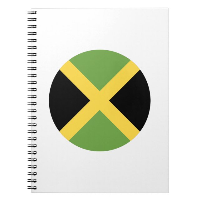 Jamaica-Flagge Notizblock (Vorderseite)