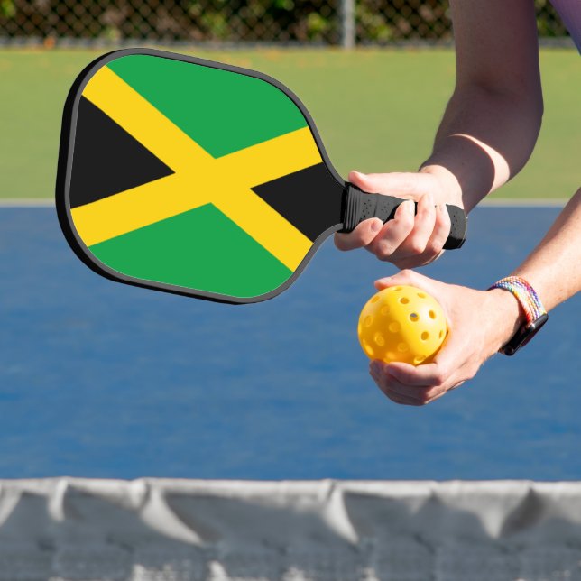 Jamaica-Flagge Pickleball Schläger (InSitu)
