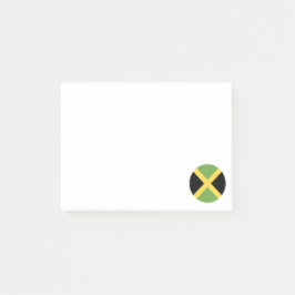 Jamaica-Flagge Post-it Klebezettel