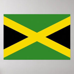 Jamaica-Flagge Poster