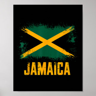 Jamaica-Flagge Poster