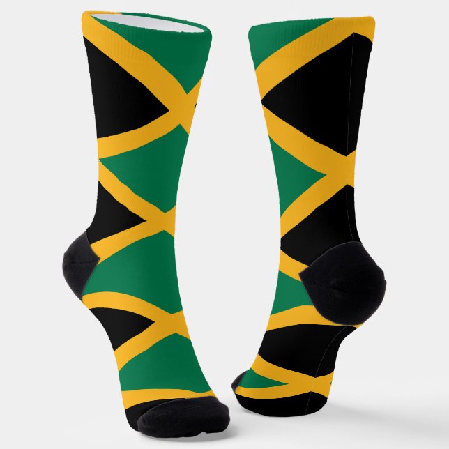 Jamaica-Flagge Socken (Gewinkelt)