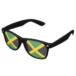 Jamaica-Flagge Sonnenbrille