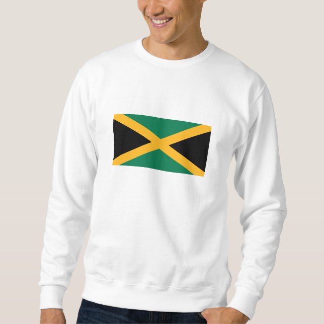 Jamaica-Flagge Sweatshirt (Vorderseite)