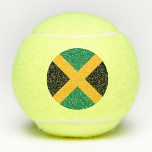 Jamaica-Flagge Tennisbälle