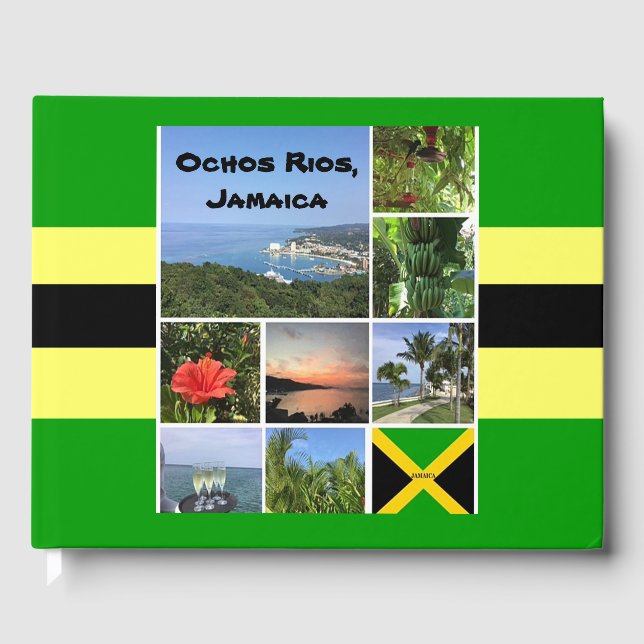 Jamaica Foto Collage Gästebuch (Vorderseite)