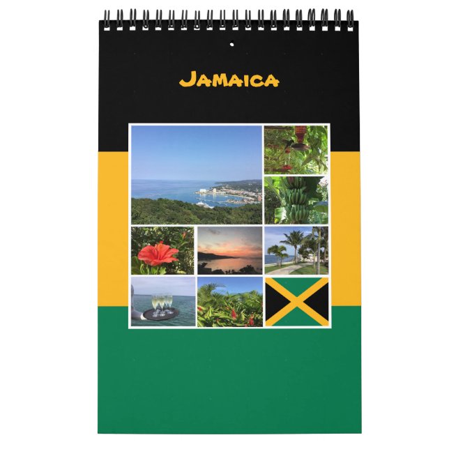 Jamaica Foto Collage Kalender (Titelbild)