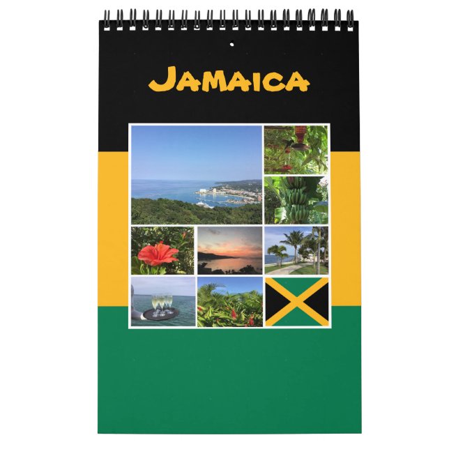 Jamaica Foto Collage Kalender (Titelbild)