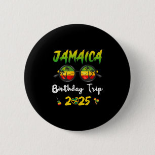 Jamaica Geburtstagsreise 2025 Lustiger Familienurl Button