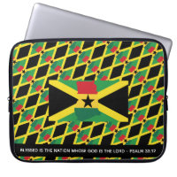 JAMAICA GHANA Dual Heritage Personalisiert Compute