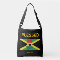 JAMAICA GHANA FLAG Gesegnetes duales Kulturerbe-Bu