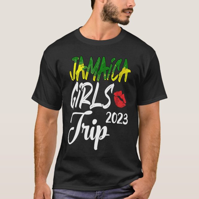 Jamaica Girls Trip 2023 Women's Bachelorette RoadT T-Shirt (Vorderseite)