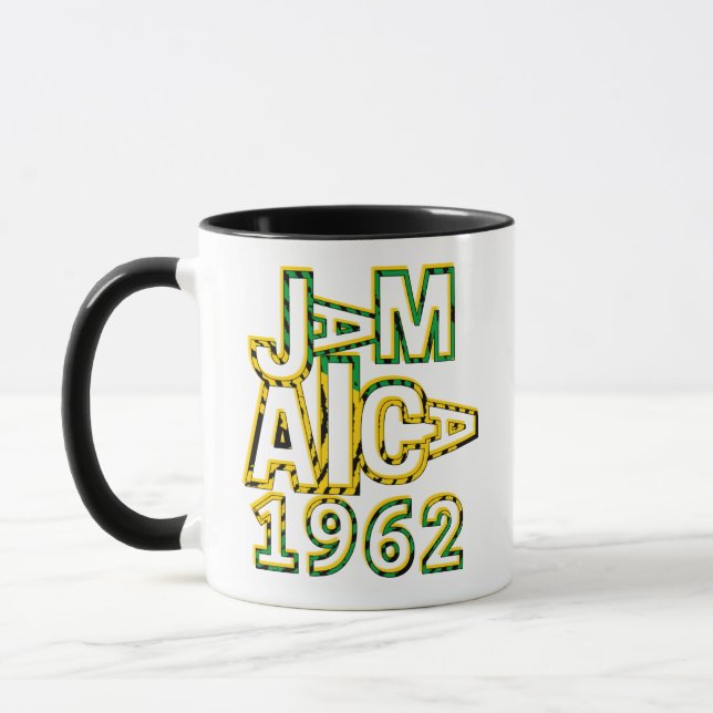 Jamaica Independence 1962 Tasse (Links)