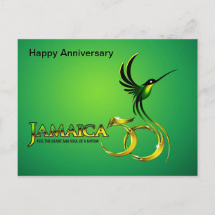 Jamaica Independence Postcard Postkarte