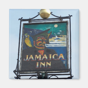 Jamaica Inn Pub Sign Foto Magnet