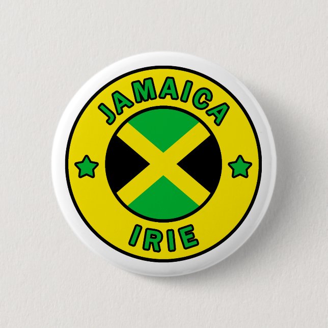 Jamaica Irie Button (Vorderseite)
