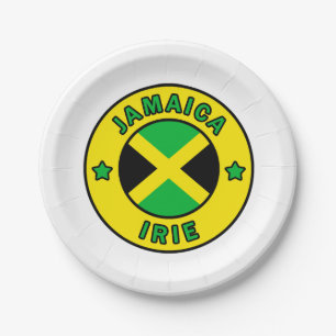 Jamaica Irie Pappteller