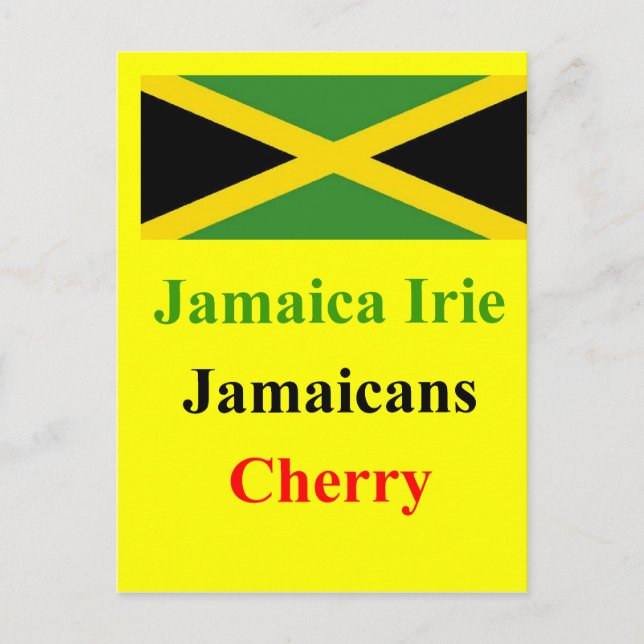 Jamaica Irie Postkarte (Vorderseite)