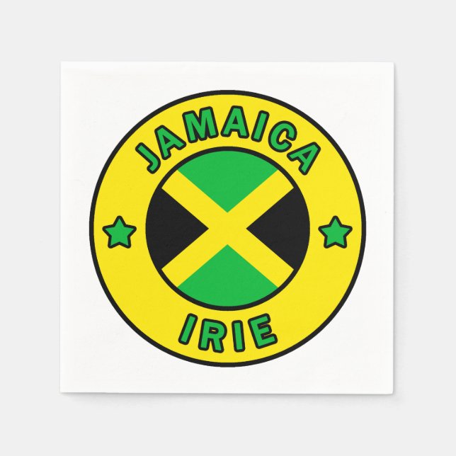 Jamaica Irie Serviette (Vorderseite)