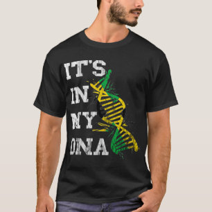 Jamaica It_s in My DNA Jamaican Pride Roots Karibi T-Shirt