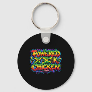 Jamaica Jerk Chicken Jamaikanisches Essen Souven L Schlüsselanhänger