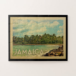 Jamaica Jigsaw Puzzle Vintage Travel