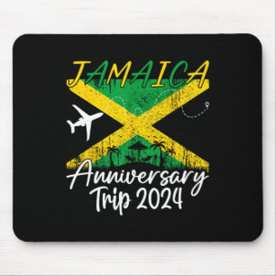 Jamaica-Jubiläumsreise Paar Sommerurlaub Tr Mousepad